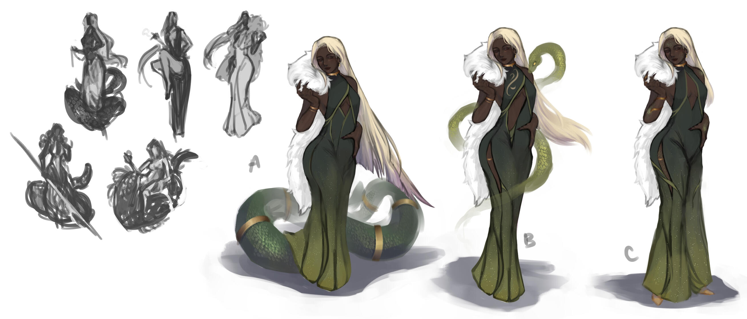 Snake Lady Snake Lady